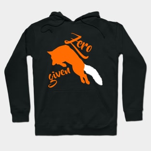 Zero fox given Hoodie